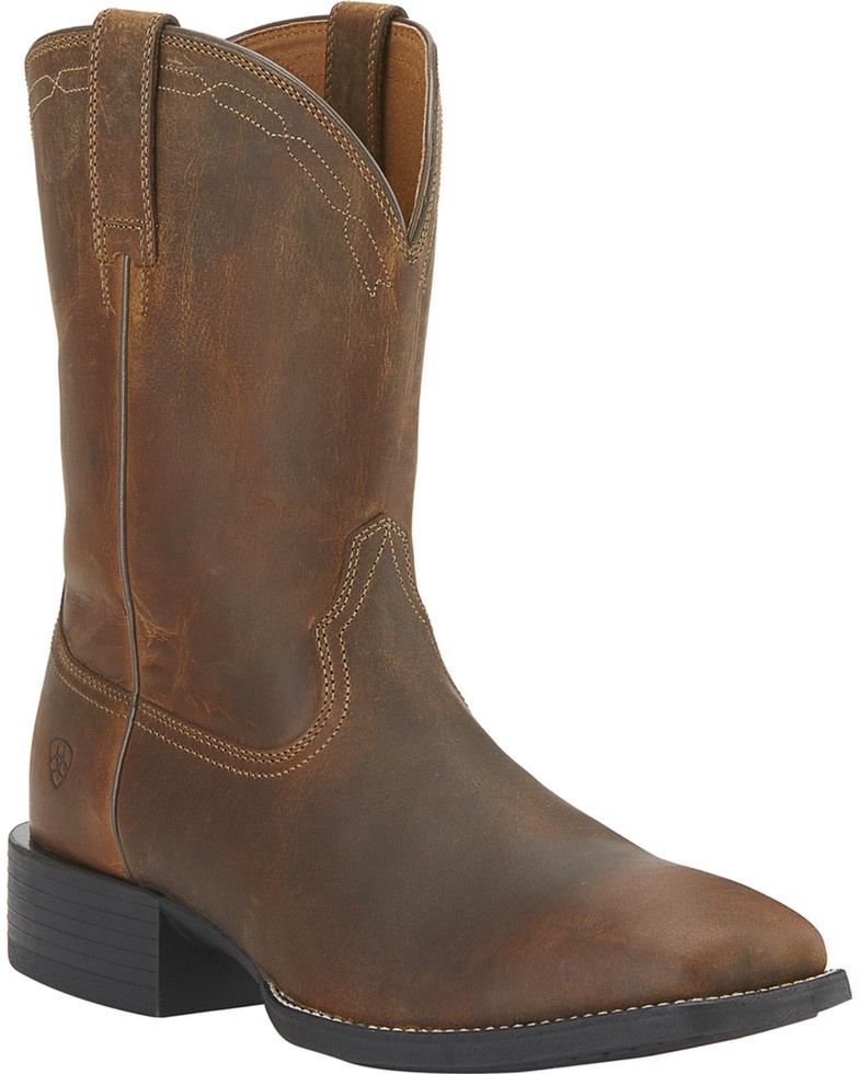 ariat ladies heritage roper boots