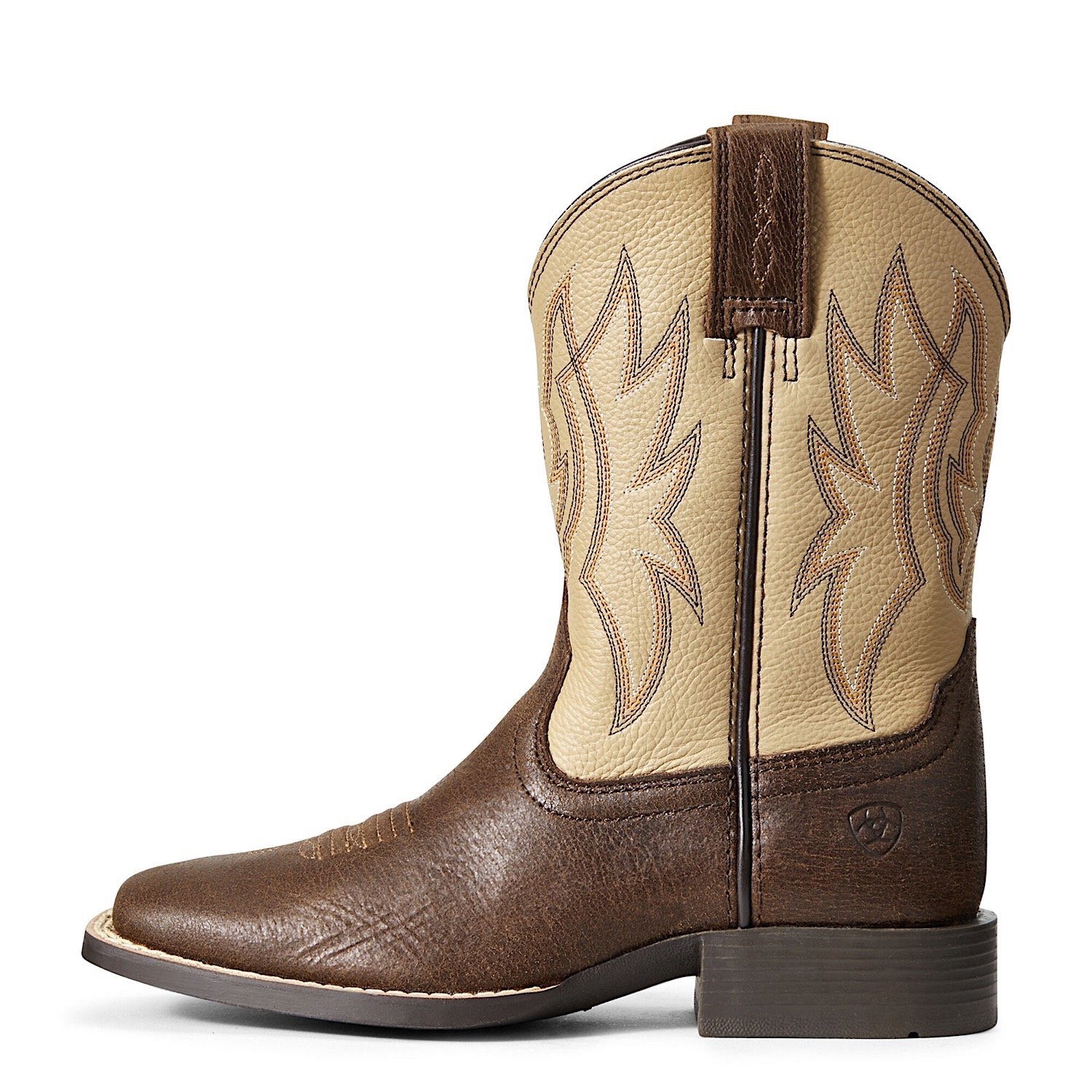 Ariat Boy's Boots 'Pace Setter' Cut Timber/Rice Crispy 10029598 ...