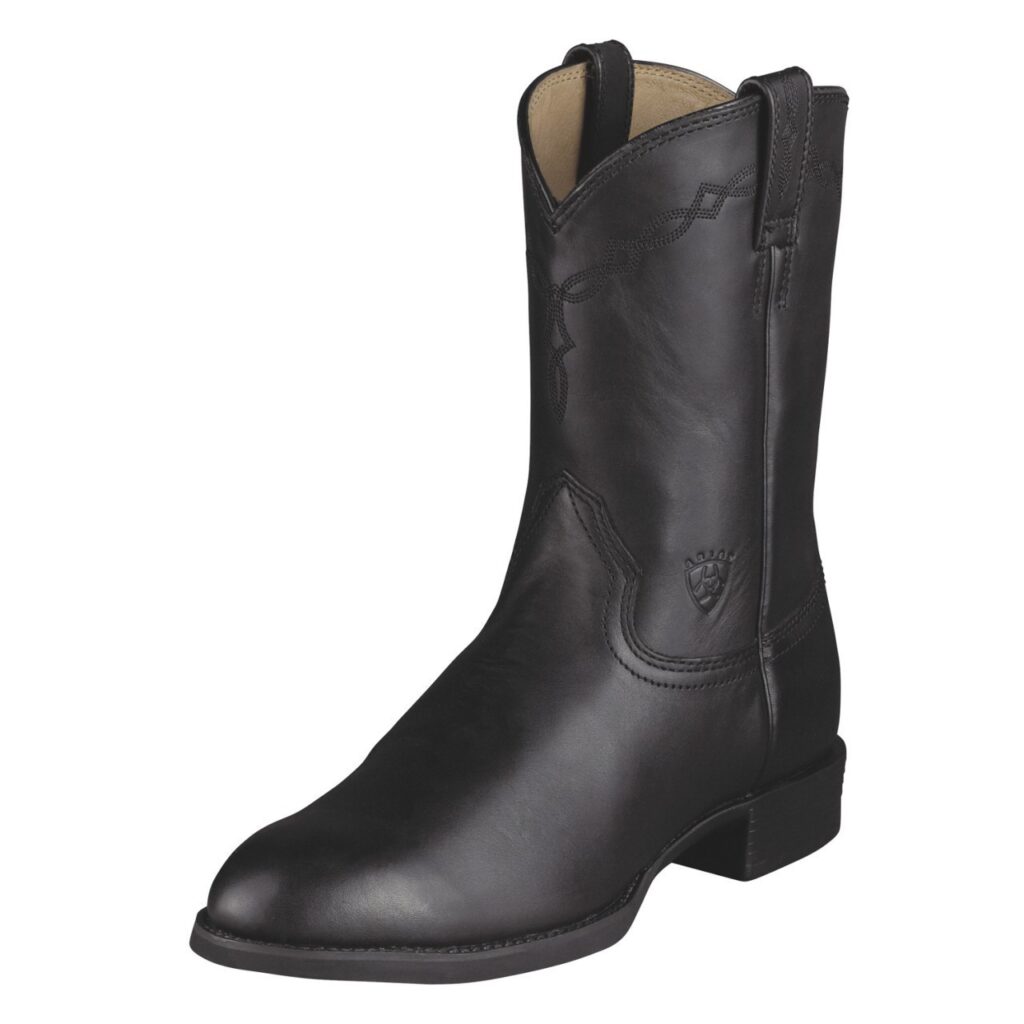 Ariat Men's Boots 'Heritage Roper' Black 10002280 Pakenham Western