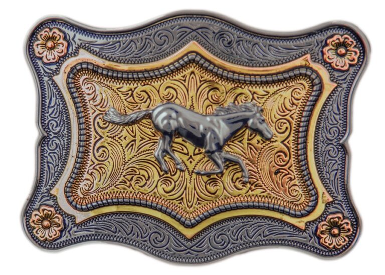 Brigalow Belt Buckle Running Horse Design Pakenham Western