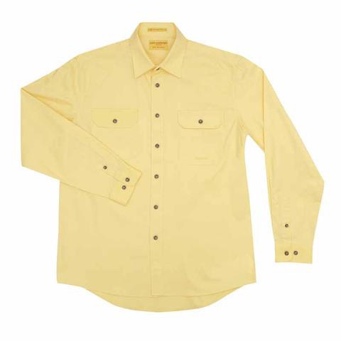 Just Country Men's Work Shirt 'Evan' 100% Cotton Full Button Long ...