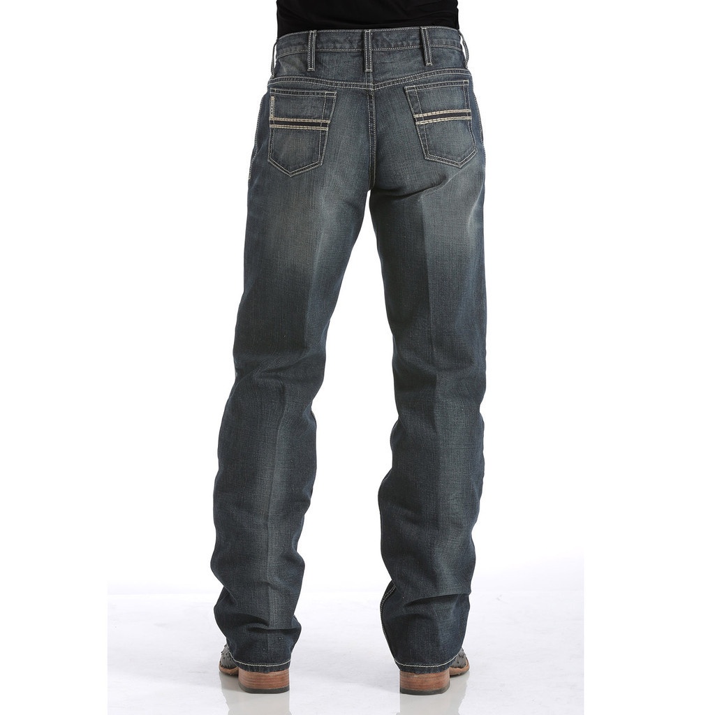 cinch dark wash jeans