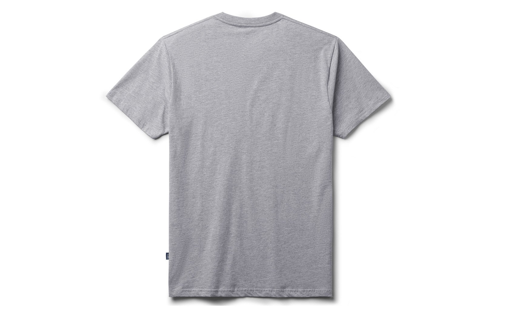Yeti Men's T-Shirt 'Logo Badge' Grey With Navy Logo | Pakenham Western