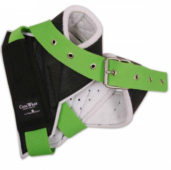Classic Ropes Clear Vision Cool Wrap Horn Wrap- Grey with Black Strap main image 0