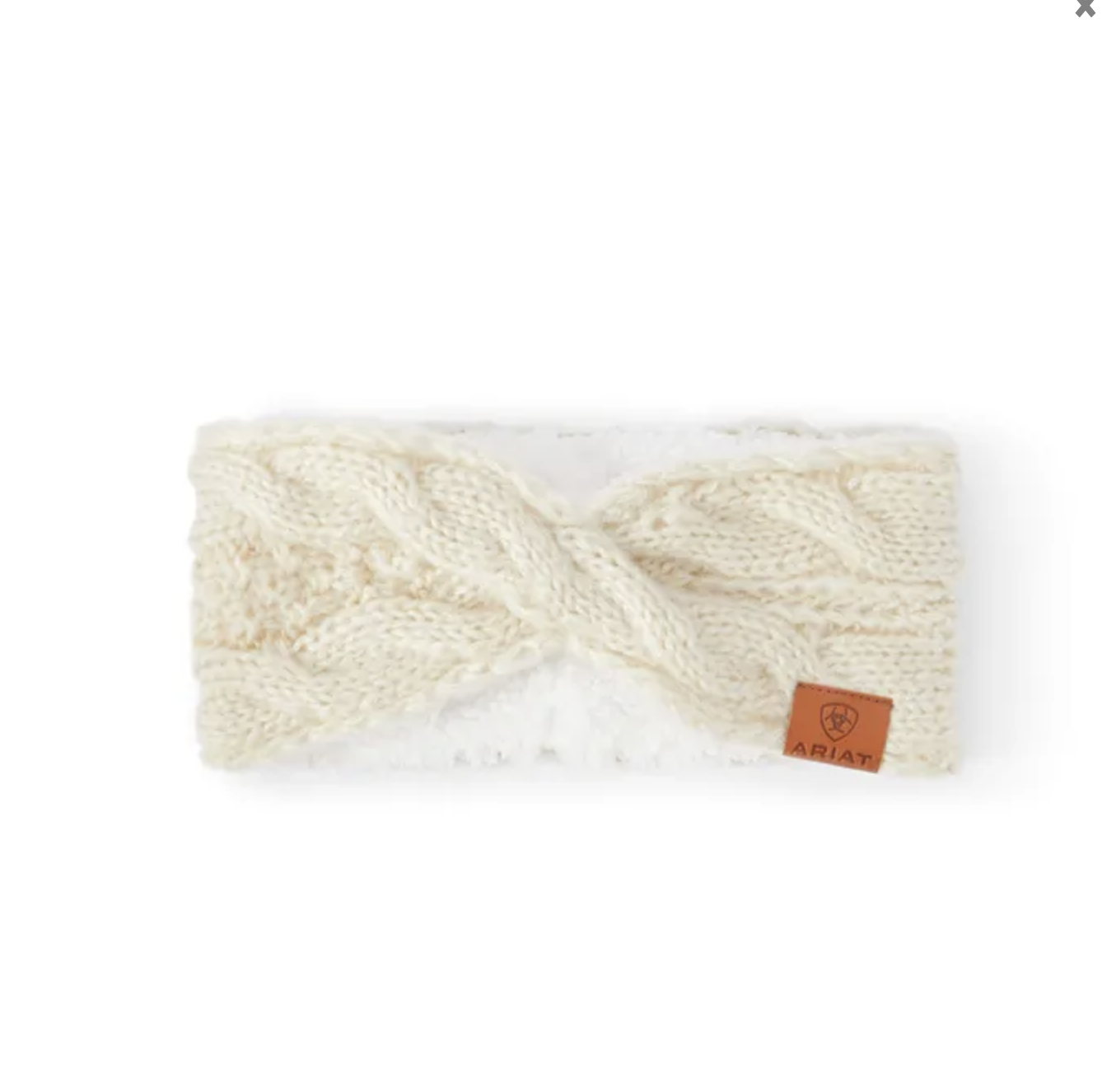 Ariat Women's Cable Knit Headband Teal 10037864 Pakenham Western