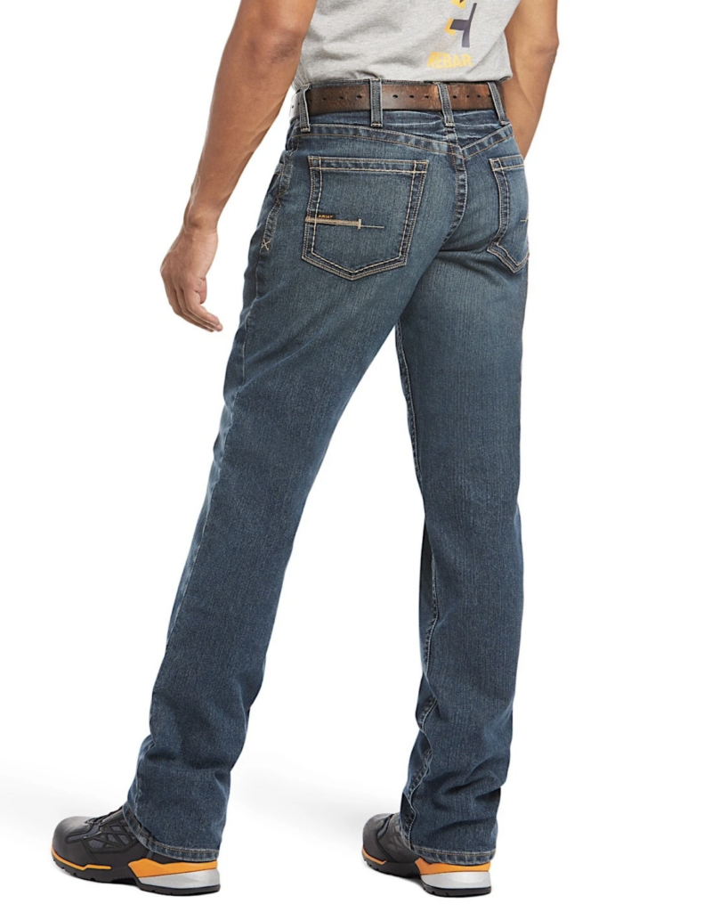 Ariat Men's Jeans 'M3' Rebar Durastretch Edge Straight Leg Ironside