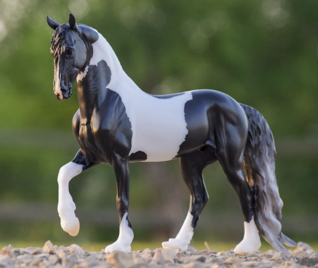 Breyer Traditional Battlefield Angel HP "Ezra" Pinto Friesian