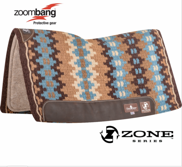 Classic Equine Saddle Pad Zone Wool Top 32"x34" Pakenham Western