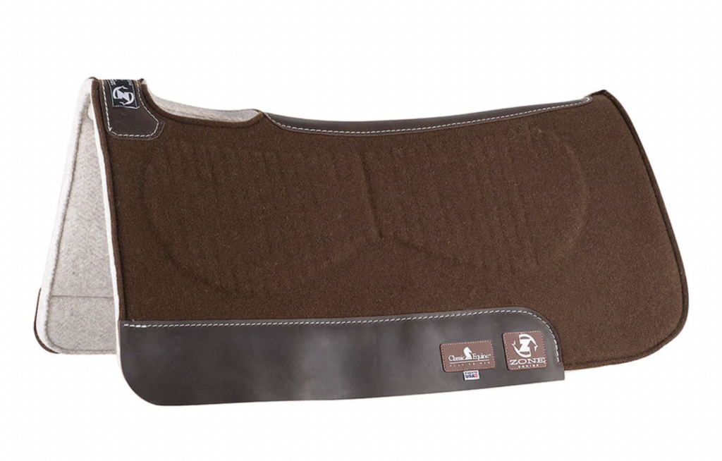 Classic Equine Saddle Pad 'Zone/Felt Pakenham Western