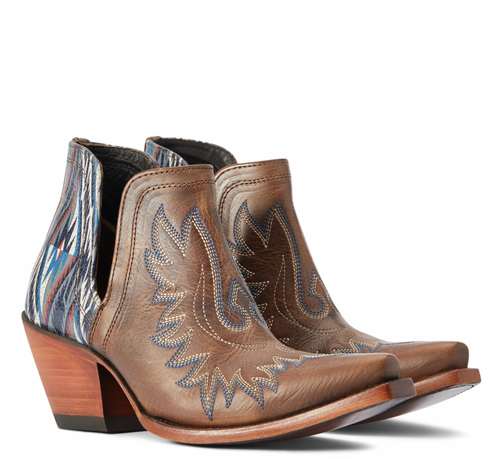Ariat Women's Boots 'Dixon' Chimayo/Fiery Tan 10042579 Pakenham Western