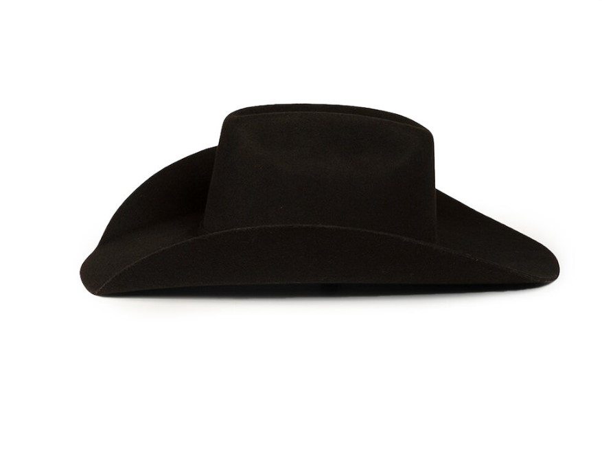 Ringers Western Felt Hat 'Carson' Black 722070RW-BLK | Pakenham Western