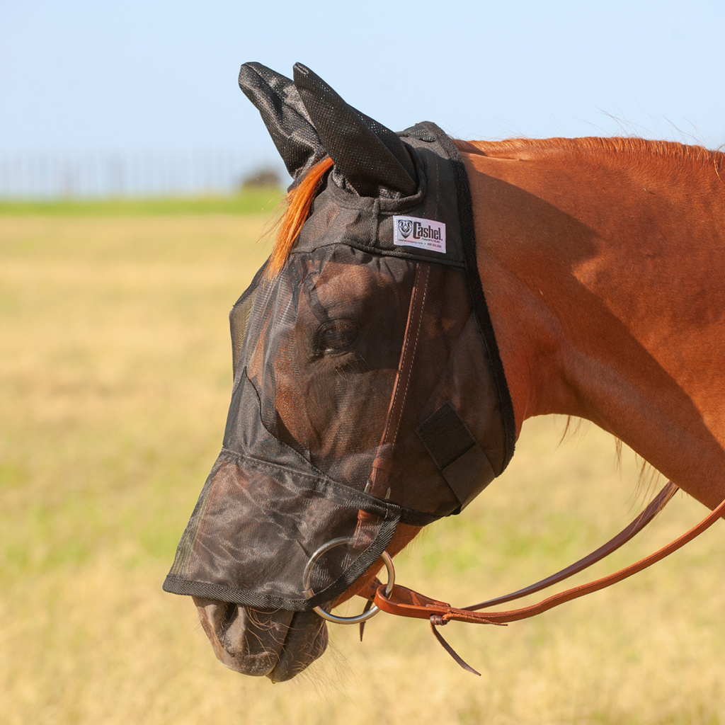 Cashel Quiet Ride Fly Mask Long Nose & Ears | Pakenham Western