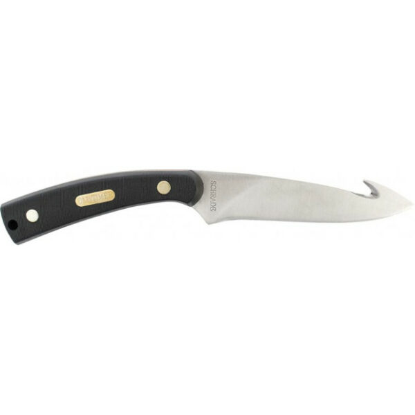 Old Timer 158OT Skinner Fixed 3.5″ Blade with Gut Hook, Delrin Handles ...
