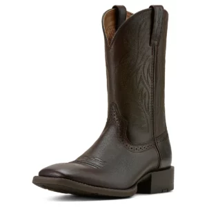 Ariat Men's Boots Sport Western Wide Square Toe Burnished Chocolate 10061276