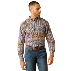 Ariat Men's Shirt Long Sleeve Tennessee Blue 10052613