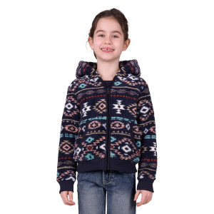 Pure Western Girl's Zip Up Hoodie 'Elodie'