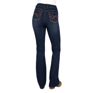 Pure Western Women's Jeans High Rise Boot Cut 'Sam' 34" Leg