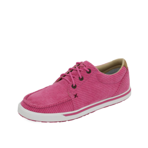 Twisted X Womens Loper Lace Up Casual Carnation