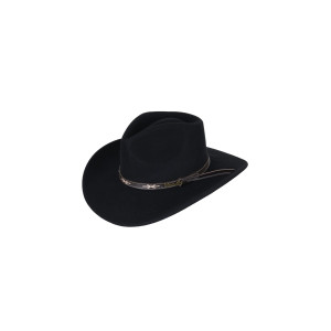 Thomas Cook Kimberly Crushable Felt Hat Black