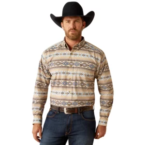 Ariat Men's Shirt 'Cory' Long Sleeve Brown 10054089
