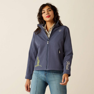 Ariat Women's Jacket 'TEAM Heritage' Softshell Riverside Chambray 10054582