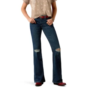 Ariat Women's Jeans 'Christine' Perfect Rise Flare Siren 10058915