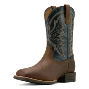 Ariat Men's Boots 'Hybrid Ranchwork H2O' Tavern Taupe/Dark Denim 10061232