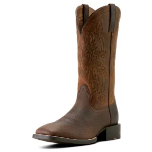 Ariat Men's Boots 'Rustler' Toffee Hippo Print/Rich Oak 10063985