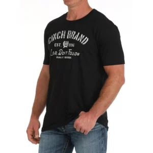 Cinch Men's T-Shirt 'Lead Don't Follow' Black MTT1690669 BLK