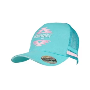 Wrangler Women's Trucker Cap 'Sasha' HP Aqua X5S2944CAP