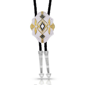 Montana Silversmith Bolo Tie 'Southwest Scalloped' BT190