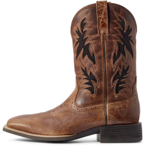 Ariat Men's Sport Cool VentTEK Dark Tan Two Tone Tan 10031446