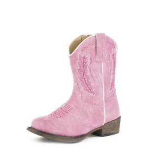 Roper Girl's Boots Toddler Taylor Pink 09-017-1939-2404 PI