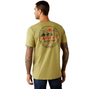 Ariat Men's T-Shirt 'Full Circle' Tent Green 10054836
