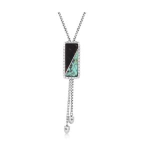 Montana Silversmiths Bolo Necklace 'Double Essence' NC6011