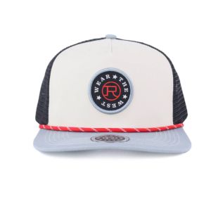 Roper Trucker Cap 'Wear the West' Stone 77501803
