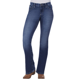 Wrangler Women's Jeans 'Willow' Ultimate Riding Mid Rise Boot Cut Davis WRW60DS32