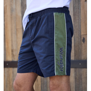 Wrangler Men's Shorts 'Jarrod' Boardshorts Navy/Cypress X5S1302401
