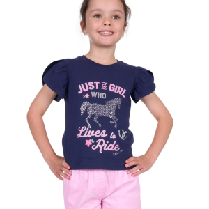 Thomas Cook Girl's T Shirt 'Heidi' Navy T5S5503109