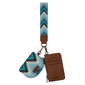 Wrangler Women's Purse 'Nevada' Dual Pouch Wristlet X5S2916WLT