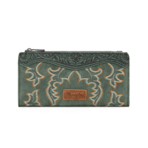 Wrangler Wallet Embroidered Sage X5S2920WLT