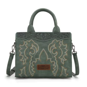 Wrangler Women's Crossbody Bag 'Embroidered' Sage X5S2919BAG