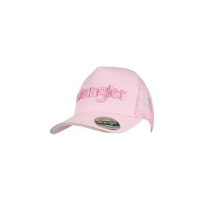 Wrangler Women's Trucker Cap 'Kimmy' HP Ponytail Pink X5S2941CAP