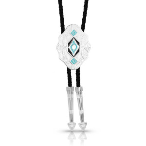 Montana Silversmith Bolo Tie 'Southwest Scalloped' BT190TQ