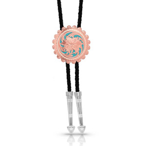 Montana Silversmith Bolo Tie 'Emma's Sunlight' Rose Gold BT5836RG