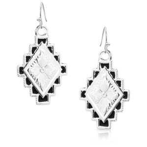 Montana Silversmiths Earrings 'Darling Of The West' ER5987BK