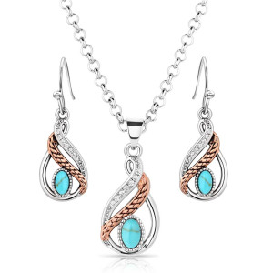 Montana Silversmiths Jewelry Set 'Woven Dreams' JS6119