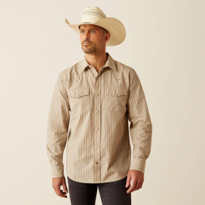 Ariat Men's Shirt 'Hollis' Retro Fit Tan 10054712