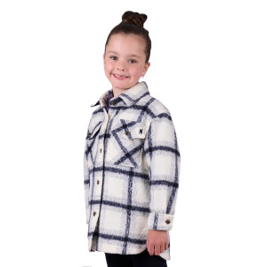 DuxBak Girl's Overshirt Elk Long Sleeve CLEARANCE !!