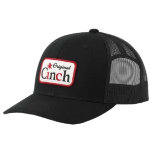 Cinch Cap Trucker 'Logo Graphic' Black MCC0660646 BLK